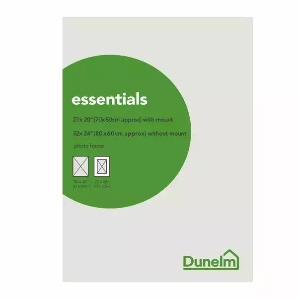 Dunelm Essentials Photo Frame 27" X 20" (70cm X 50cm) 2 Dunelm Essentials Photo Frame 27" X 20" (70cm X 50cm) - Image 2