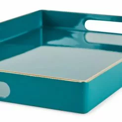 Rectangle Teal Tray -VibeAura Shop 1000138764 alt01