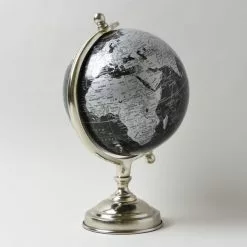 Decor Black And Silver Globe 7 Decor Black And Silver Globe -VibeAura Shop 1000154464 alt02