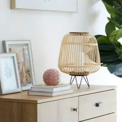Dunelm Large Bamboo Lantern With Hairpin Legs 5 Dunelm Large Bamboo Lantern With Hairpin Legs -VibeAura Shop 1000158222 alt03