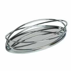 Dorma Silver Oval Tray -VibeAura Shop 1000167568 alt02