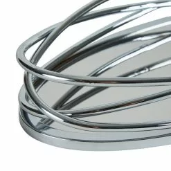 Dorma Silver Oval Tray -VibeAura Shop 1000167568 alt03