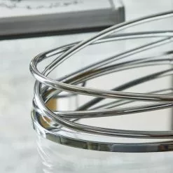 Dorma Silver Oval Tray -VibeAura Shop 1000167568 alt04