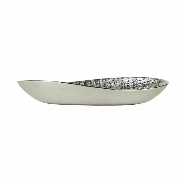 Dunelm Silver Romano Oval Dish 2 Dunelm Silver Romano Oval Dish - Image 2