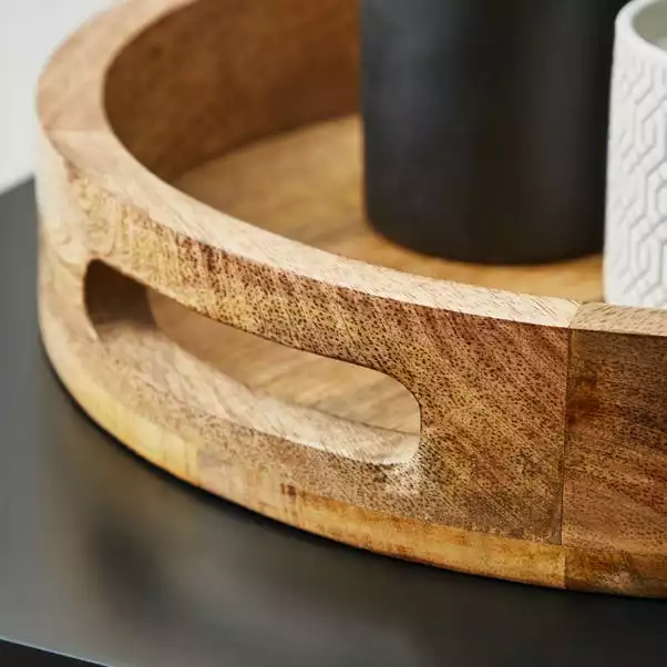 Dunelm Wooden Tray 6 Dunelm Wooden Tray - Image 6