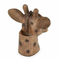 Dunelm Giraffe Head Pot And Glasses Holder -VibeAura Shop 1000167606 alt03