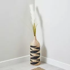 Dunelm Large Woven Bottle Vase 8 Dunelm Large Woven Bottle Vase -VibeAura Shop 1000167615 alt01