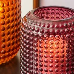 Dunelm Amber Large Retro Vase -VibeAura Shop 1000167627 alt02