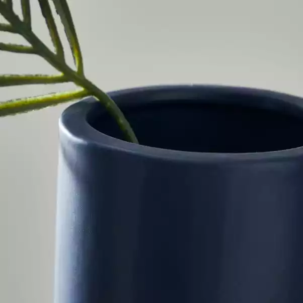 Ceramic Elements Vase 35cm Navy 2 Ceramic Elements Vase 35cm Navy - Image 2