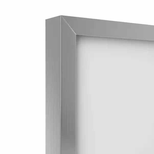 Dunelm Essentials Box Frame 8" X 6" (20cm X 16cm) Silver 2 Dunelm Essentials Box Frame 8" X 6" (20cm X 16cm) Silver - Image 2