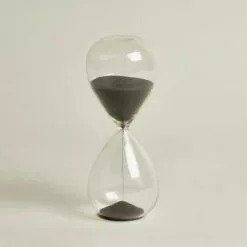The Edited Life Black 15 Minute Sand Timer 6 The Edited Life Black 15 Minute Sand Timer -VibeAura Shop 1000183941 alt02