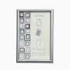 Dunelm Chrome Easy Frame 6" X 4" (15cm X 10cm)