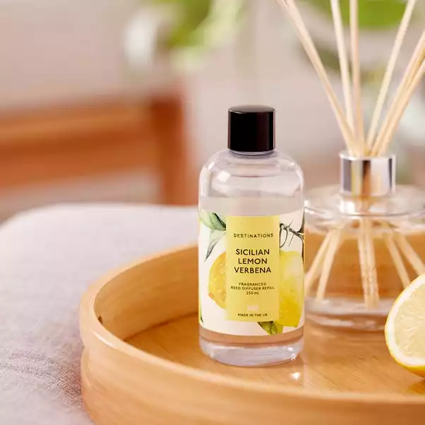 Wax Lyrical Lemon Verbena 250ml Reed Diffuser Refill 1 Wax Lyrical Lemon Verbena 250ml Reed Diffuser Refill