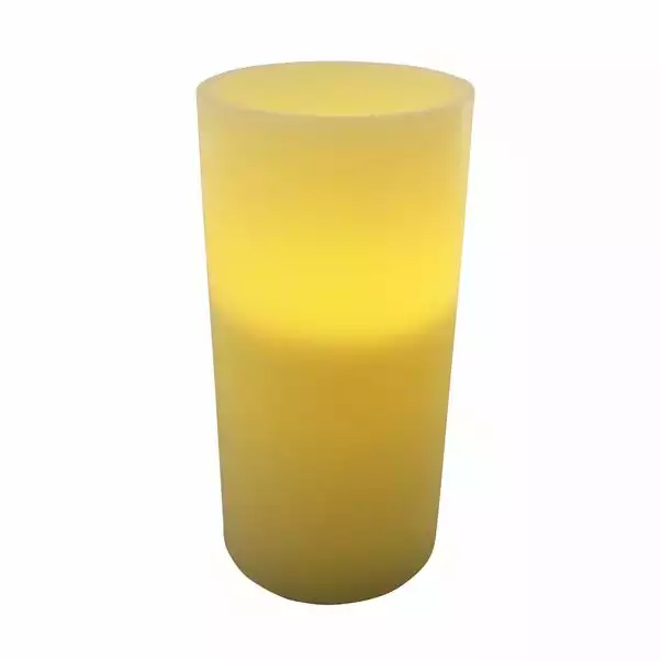 Dunelm LED Cream Church Candle 2 Dunelm LED Cream Church Candle - Image 2