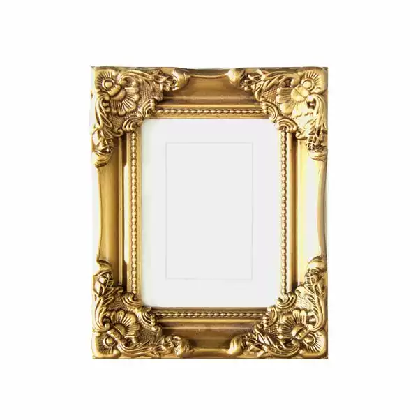 Dorma Gold Swept Photo Frame 6" X 4" (15cm X 10cm) 1 Dorma Gold Swept Photo Frame 6" X 4" (15cm X 10cm)