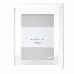 Dunelm White Floating Photo Frame 7" X 5" (18cm X 12cm)