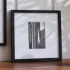 Dunelm Black Oversized Square Mount Frame 6"x 4" (15cm X 10cm)