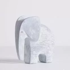 Dunelm Concrete Effect Resin Elephant