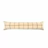 Isabella Check Draught Excluder Natural