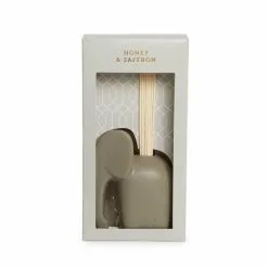 Dunelm Grey Honey Saffron Elephant 120ml Diffuser -VibeAura Shop 30667919 alt02