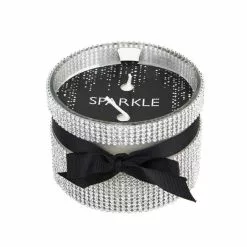 Dunelm Sparkle Diamante Multiwick Grapefruit And Patchouli Scented Candle