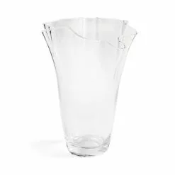 Dunelm Large Glass Handkerchief Vase 7 Dunelm Large Glass Handkerchief Vase -VibeAura Shop 30686056 alt03