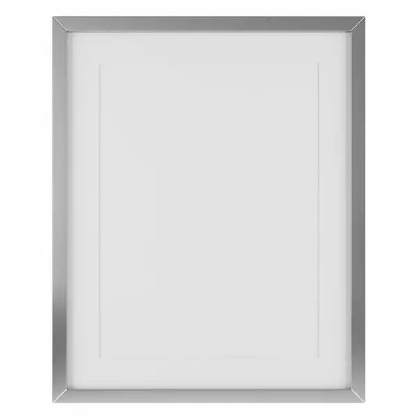 Dunelm Essentials Box Frame 8" X 6" (20cm X 16cm) Silver 1 Dunelm Essentials Box Frame 8" X 6" (20cm X 16cm) Silver