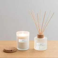 Dunelm Natural Mint Soy Wax Blend Candle And Diffuser Set 7 Dunelm Natural Mint Soy Wax Blend Candle And Diffuser Set -VibeAura Shop 30716655 alt02