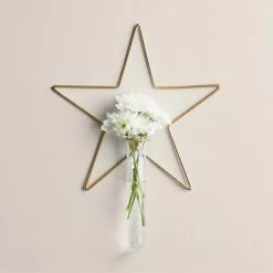 Dunelm Star Wire Wall Vase