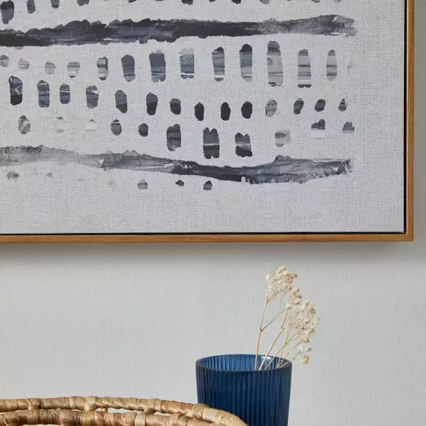 Dunelm Faux Linen Tribal Print Set 3 Dunelm Faux Linen Tribal Print Set - Image 3