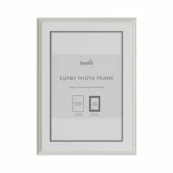 Dunelm Curby Photo Frame White