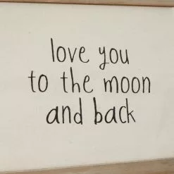 Dunelm Moon And Back Hanging Plaque -VibeAura Shop 30727713 alt03