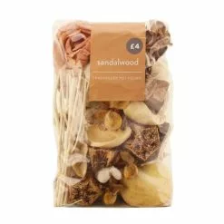 Dunelm Sandalwood Pot Pourri -VibeAura Shop 30731539 alt02