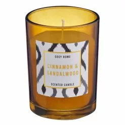 Dunelm Small Amber Candle -VibeAura Shop 30732408 alt03