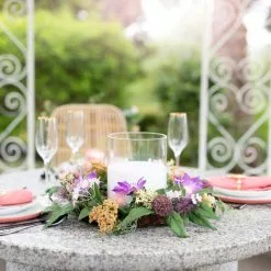 Dunelm Large Multiwick LED Candle -VibeAura Shop 30734231 alt02