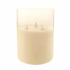 Dunelm Large Multiwick LED Candle -VibeAura Shop 30734231 alt03