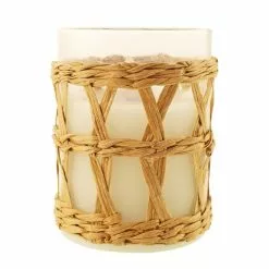 Dunelm LED Candle In A Small Basket -VibeAura Shop 30734234 alt03