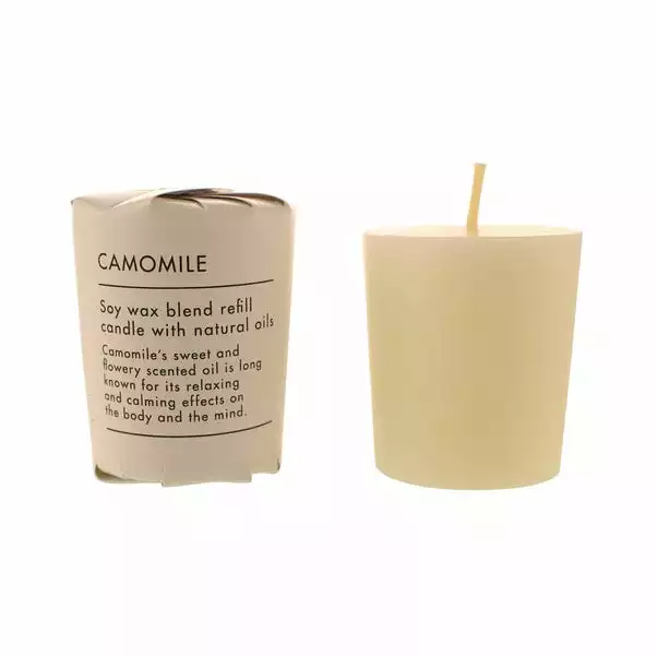 The Edited Life Soy Wax Blend Chamomile Votive Candle 2 The Edited Life Soy Wax Blend Chamomile Votive Candle - Image 2