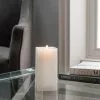Dunelm Soft Square White LED Candle