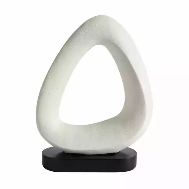 Dunelm Curves Ornament On Stand 35cm 3 Dunelm Curves Ornament On Stand 35cm - Image 3