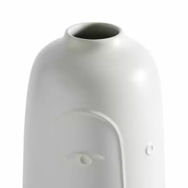 Dunelm Curves Face Vase Cream 27cm 3 Dunelm Curves Face Vase Cream 27cm - Image 3