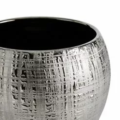Dunelm Silver Romano Plant Pot 22cm 7 Dunelm Silver Romano Plant Pot 22cm -VibeAura Shop 30749222 alt03
