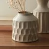 Dunelm Concave Vase Cream 12cm