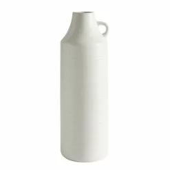 Dunelm Ceramic White Vase 40cm -VibeAura Shop 30751226 alt03