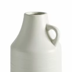 Dunelm Ceramic White Vase 40cm -VibeAura Shop 30751226 alt04