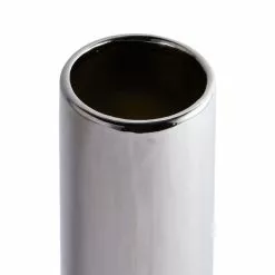 Dunelm Ceramic Curves Vase Silver 35cm 7 Dunelm Ceramic Curves Vase Silver 35cm -VibeAura Shop 30751231 alt03