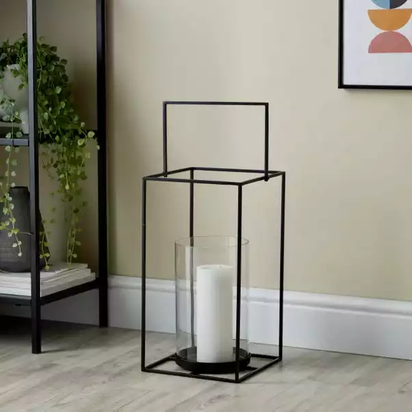 Dunelm London Lantern 40cm 1 Dunelm London Lantern 40cm