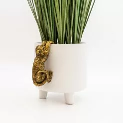 Dunelm Plant Pot Climber Monkey -VibeAura Shop 30753306 alt02