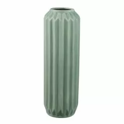 Dunelm Fluted Vase 25cm Sage 7 Dunelm Fluted Vase 25cm Sage -VibeAura Shop 30753309 alt03