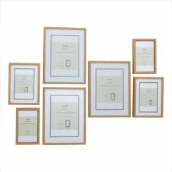 Dunelm Pack Of 7 Essentials Gallery Photo Frame -VibeAura Shop 30753719 alt02